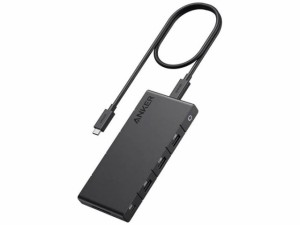 ANKER USBハブ 364 USB-C ハブ (10-in-1 Dual 4K HDMI) A83A2H11 [ブラック]