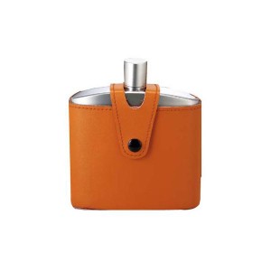 佐藤金属興業 SALUS バッカス ウイスキーボトル(革ケース付) 170ml SALUS201294 キャンプや登山を快適にする、保温・保冷効果抜群のウイ