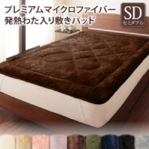 毛布用敷きパッド単品 プレミアムマイクロファイバー 最高の手触り 贅沢仕立てのとろける毛布・パッド( 寝具幅 :セミダブル)( 色 : アン