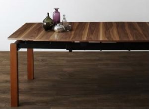 機能系テーブル ダイニング用ダイニングテーブル ダイニング用テーブル 食卓テーブル 机 単品 北欧テイスト 天然木 木製 ウォールナット