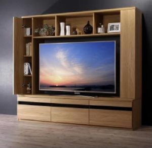 テレビ台 テレビボード TVボード 55型対応ハイタイプ 高い テレビボード ( 収納幅 :180cm)( 収納高さ :160cm)( 収納奥行 :45cm)( メイン