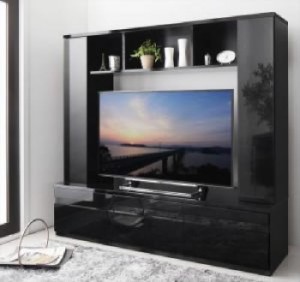 テレビ台 テレビボード TVボード 鏡面仕上げハイタイプ 高い TVボード ( 収納幅 :169cm)( 収納高さ :156cm)( 収納奥行 :45cm)( メイン色 