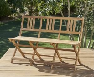 ガーデンファニチャーダイニング用ガーデンベンチ単品 ベンチのサイズが選べる　アカシア天然木 木製 ガーデンファニチャー( ベンチ座面