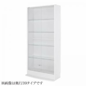 壁面整理 収納 用本体単品 コレクションラック ワイド( 収納幅 :83cm)( 収納高さ :180cm)( 収納奥行 :29cm)( メイン色 : ホワイト 白 )( 