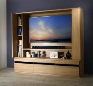 テレビ台 テレビボード TVボード 壁掛け機能付きハイタイプ 高い TVボード ( 収納幅 :180)( 収納高さ :160)( 収納奥行 :45)( 収納色 : ナ