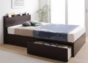 シングルベッド 連結ベッド マルチラススーパースプリングマットレス付き セット 壁付けできる国産 日本製 ファミリー連結整理 収納 ベッ