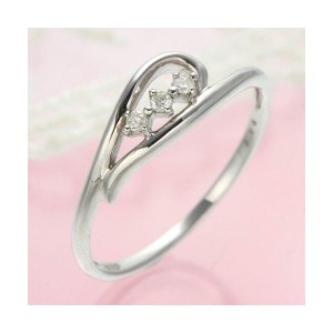 ダイヤリング 指輪 ハーフハートリング 17号 永遠の愛を象徴する輝き ハーフハートの誓いを込めた17号の至高の指輪 ダイヤモンドの輝きが