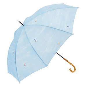 デザインライフ 傘 ジェシカ ベージュ VU002 北欧の魅力が溢れる、デザインに夢中になる傘 ジェシカベージュの美しさが心を奪う 雨の日も