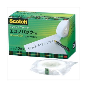 3M Scotch スコッチ メンディングテープエコノパック 12mm 3M-MP-12S 送料無料