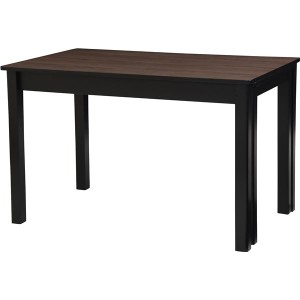 ダイニングテーブル ダイニング用テーブル 食卓テーブル 机 約幅120〜200cm 伸縮式 ウォールナット 木製フレーム シオンII 組立品 リビン