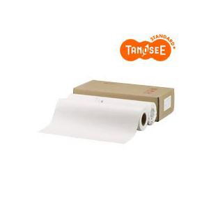 TANOSEE PPC パソコン ・LEDプロッタ用普通紙ロール A2(420mm×150m) 素巻き 1箱(2本) 送料無料