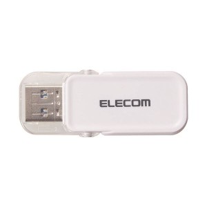 エレコム フリップキャップ式USBメモリMF-FCU3032GWH ホワイト(WH) 白 エレコム フリップキャップ式USBメモリMF-FCU3032GWH ホワイト(WH)