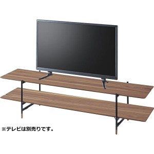 テレビ台 テレビボード TVボード 約幅150cm ブラウン 脚付き テレビ別売 単品 り 組立品 リビング ダイニング インテリア家具 ギフト 茶 