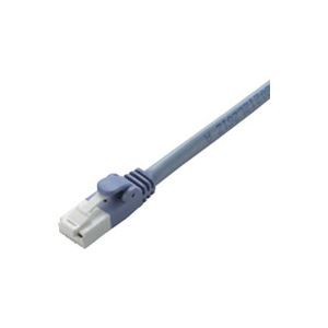 （まとめ） ELECOM LANケーブル 配線 （Cat6） 青 5m LD-GPT／BU50【×5セット】 高速通信のための最強LANケーブル オフィスでのパソコン