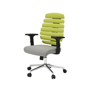 オフィス 事務用 チェア (イス 椅子) グリーン 約幅63cm 肘付き 組立品 緑 エメラルドグリーンのオフィスチェア、幅63cmで肘付き、組み立