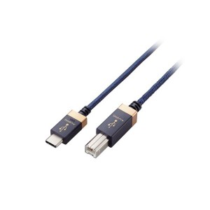 USBオーディオケーブル 配線 (USB2.0 Standard-B to USB Type-C(TM)) DH-CB10 送料無料