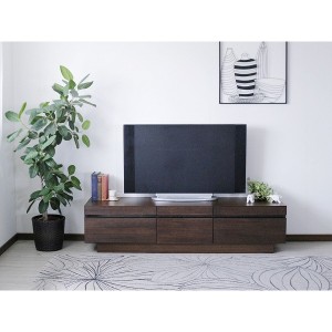 TVボード テレビ台 テレビボード （ウォルナット） 幅約166cm [完成品］ 送料無料