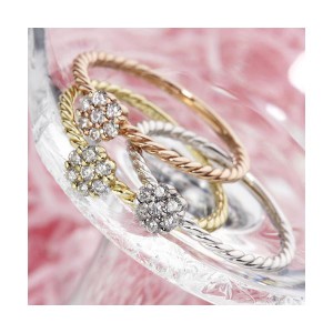 k18ダイヤリング 指輪 YG（イエローゴールド） 7号 黄 華麗なる輝き、18金の輝石が煌めく極上の指輪 黄金の輝きが魅せる、ダイヤモンドリ