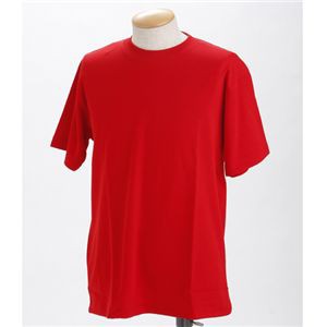 ドライメッシュポロ＆Tシャツセット レッド 3Lサイズ 赤 送料無料