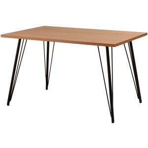 ダイニングテーブル ダイニング用テーブル 食卓テーブル 机 約幅120cm ナチュラル 組立式 自然の風を感じる、幅120cmの組み立て式ダイニ