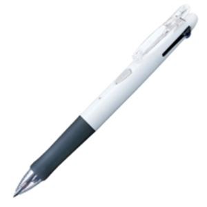 （まとめ）ゼブラ ZEBRA ボールペン クリップオンG 3色 B3A3-W 白【×10セット】 送料無料