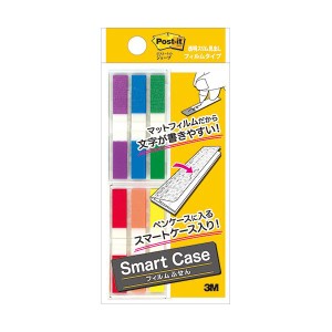 【10個セット】 3M Post-it ポストイット ジョーブ 透明スリム見出し スマートケース 3M-680MSH-SC2X10 透明でスリムな見出しを手軽に収