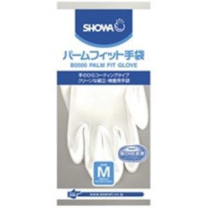 （まとめ）ショーワ パームフィット手袋 B0500 M 白【×10セット】 仕事に必要な工具と事務用品が一緒にお得に手に入る 業務用お得セット