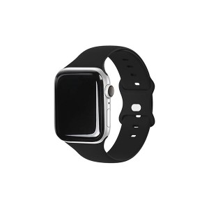 EGARDEN SILICONE BAND for Apple Watch 49/45/44/42mm Apple Watch用バンド ブラック EGD21777AWBK 黒