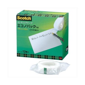 スリーエム ジャパン メンディングテープ MP-18S 18mm×30m 12巻 スリーエム ジャパン メンディングテープ MP-18S 18mm×30m 12巻 送料無