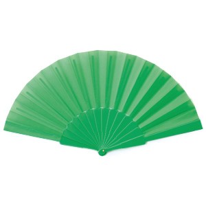 (まとめ）リズミカルカラーせんす 緑 【×30セット】 踊りに最適 頑丈で鮮やかなカラーのヘアブラシ 送料無料