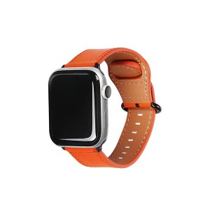 EGARDEN GENUINE LEATHER STRAP for Apple Watch 41/40/38mm Apple Watch用バンド オレンジ EGD20602AW 送料無料