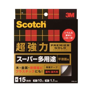 スリーエム ジャパン プレミアゴールドスーパー PPS-15 15mm×10 スリーエム ジャパン プレミアゴールドスーパー PPS-15 15mm×10 送料無