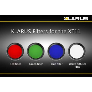 KLARUS(クラルス) XT11用フィルター 赤 【日本正規品】 鮮やかな赤色で光を染める KLARUS XT11用のフィルターが進化 真実の色彩を引き出