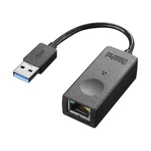 (まとめ）レノボ ThinkPadUSB3.0-イーサネットアダプター 4X90S91830 1個【×3セット】 送料無料