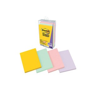 【10個セット】 3M Post-it ポストイット 強粘着ノート マルチカラー5 3M-656SS-MC-5X10 送料無料