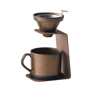 ブリューコーヒー 一人用ドリッパーセット（GD） 1-2-0173 至福のひとときを満喫する、贅沢な香りと味わいの極上コーヒーセット（GD） 1-