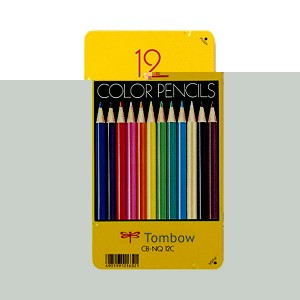 トンボ鉛筆 缶入色鉛筆 12色CB-NQ12C 1セット(6缶) トンボ鉛筆のロングセラー缶入り色鉛筆セットCB-NQ12Cは、創造力を刺激し表現力を引き