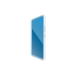 Galaxy A53 5G ガラスフィルム 高透明 ブルーライトカット PM-G224FLGGBL 青 指先を滑らかに導く、ガラスの魔法 透明度抜群のブルーライ