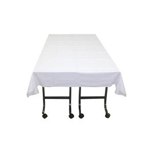（まとめ）三洋 白無地テーブル 机 クロス WT300【×2セット】 格式ある場を彩る、多目的に使える白いテーブルクロス 典雅な光景を演出し