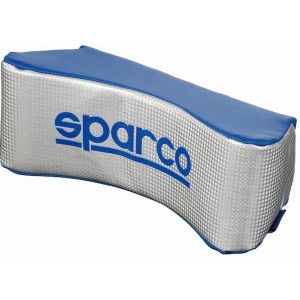 【訳あり】SPARCO (スパルコ) ネックピロー ブルー×シルバーカーボン SPC パソコン 4001 青