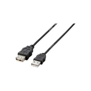 （まとめ） ELECOM USBケーブル 配線 USB-ECOEA10 1m【×5セット】 高品質なUSBケーブルでスムーズな接続を実現 使い勝手抜群の1m長さで