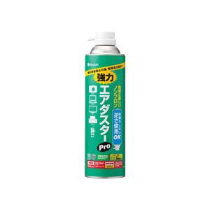 （まとめ）エアダスターPro 350ml 24本 パソコンのお掃除に最適 プロ仕様エアダスター24本セット パソコンアクセサリーの汚れも一掃 エア