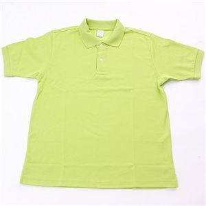 ドライメッシュアクティブ半袖ポロシャツ アップル グリーン M 緑