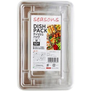 【10個セット】 大和物産 seasons フードパック M 10枚入 お祭り気分を持ち帰ろう 手軽に楽しむテイクアウトパック イベントや運動会、フ