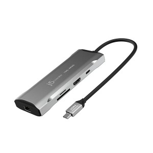 j5 Create USB3.2USB-C 9in1マルチアダプター スペースグレー JCD393 1個 送料無料