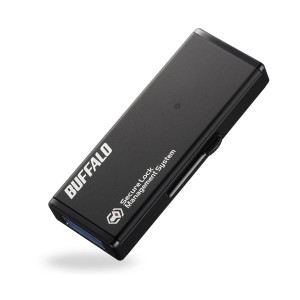 （まとめ）バッファロー ハードウェア暗号化機能USB3.0 セキュリティーUSBメモリー 4GB RUF3-HS4G 1個【×3セット】 送料無料