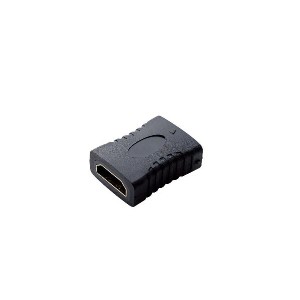 (まとめ) HDMI中継アダプタ(タイプA-タイプA) AD-HDAAS01BK【×3セット】 送料無料