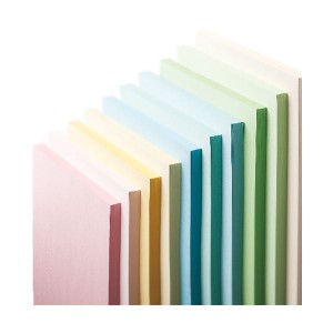 （まとめ） 長門屋商店 Color Paper B4 特厚口 桃 ナ-2421 1冊（50枚） 【×10セット】 送料無料