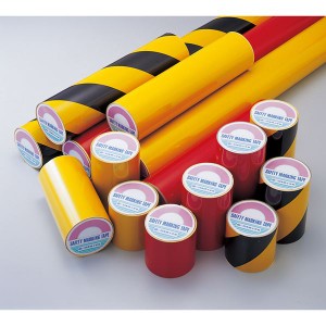 粗面用反射テープ AHT-110Y ■カラー：黄 100mm幅 黄色い100mm幅の粗面用反射テープ、あなたの安全を守る最強の盾 夜間でも光り輝く、見
