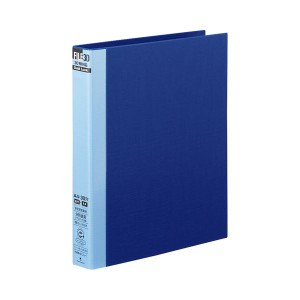 (まとめ) マルマン ダブロックファイル A4タテ 30穴 250枚収容 背幅44mm ブルー F949R-02 1冊 【×5セット】 青 スマートに整理 A4サイズ